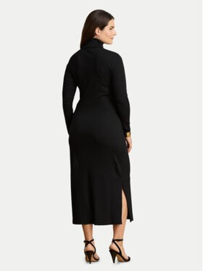 LAUREN RALPH LAUREN Sukienka dzianinowa 200980028002 Czarny Slim Fit