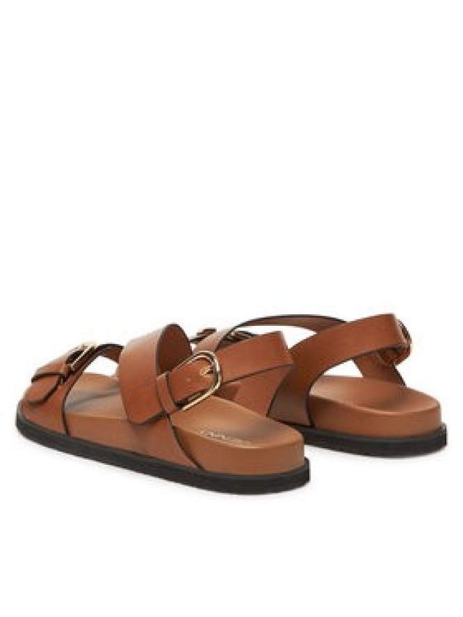 JENNY Sandały WS173-20 Brązowy