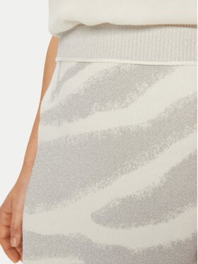 Liu Jo Spódnica midi TF4217 MS49I Biały Regular Fit