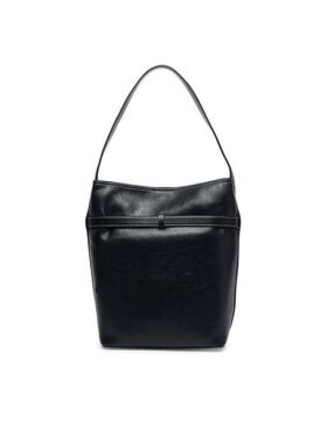 Calvin Klein Torebka Buckle Medium Bucket LV04F3551G Czarny