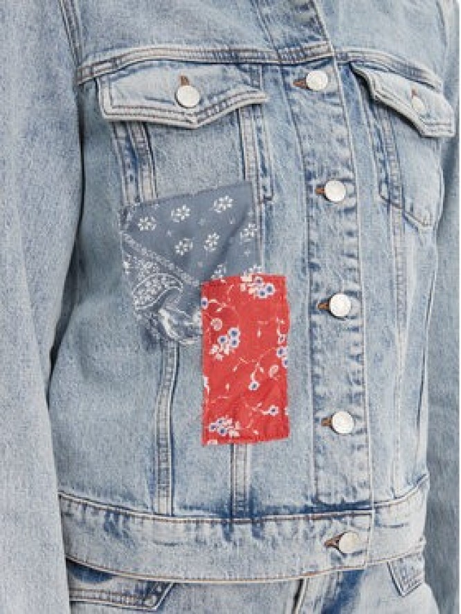 Tommy Jeans Kurtka jeansowa Classic DW0DW20116 Niebieski Regular Fit