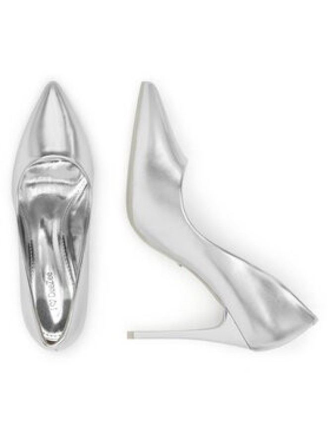 DeeZee Szpilki E396 Srebrny