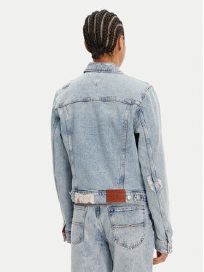 Tommy Jeans Kurtka jeansowa Classic DW0DW20116 Niebieski Regular Fit