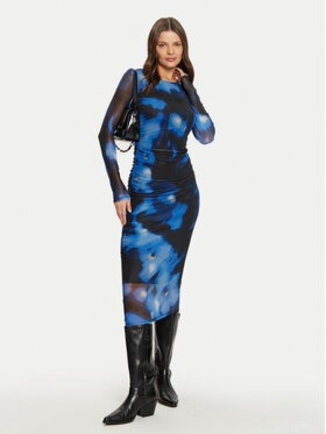 JDY Sukienka codzienna Elsa 15330387 Niebieski Slim Fit