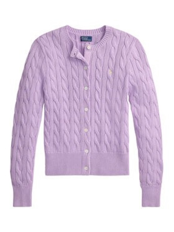 Polo Ralph Lauren Kardigan 211971868506 Fioletowy Slim Fit