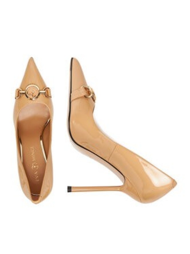 Eva Minge Szpilki EO-NOVA-1677-13-3 Beżowy