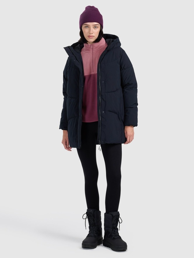 4F Kurtka puchowa z wypełnieniem syntetycznym damska - czarna XS