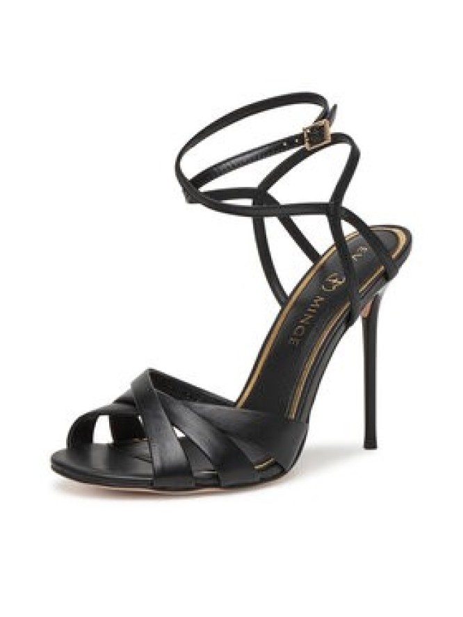 Eva Minge Sandały ROSE-LT934-36 Czarny