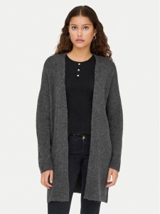 ONLY Kardigan Talio 15358604 Szary Regular Fit