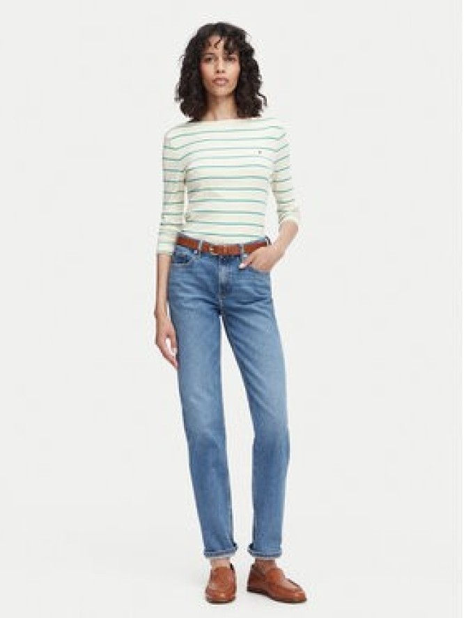 Tommy Hilfiger Jeansy Classic Straight Rw Mel WW0WW40634 Niebieski Straight Leg