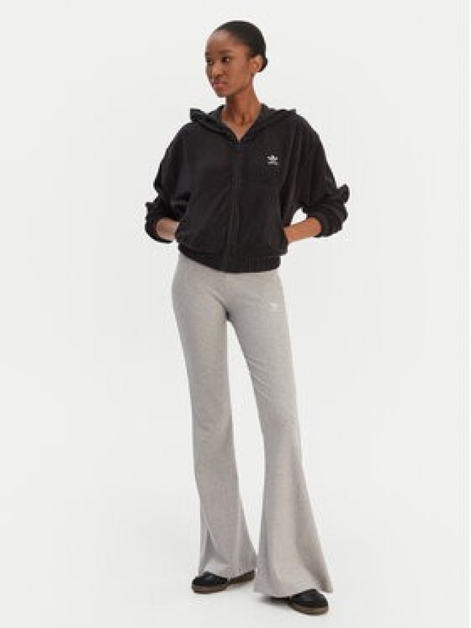 adidas Legginsy Essentials IY9674 Szary Flared Leg