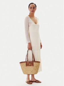 PINKO Torebka Love Summer Basket PE 25 PLTT 103324 A2GO Beżowy