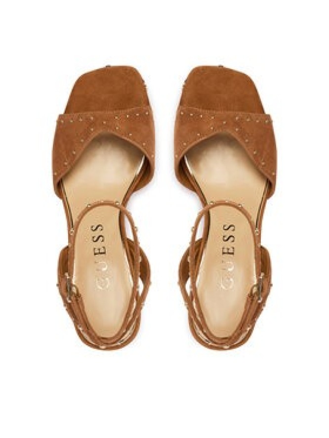 Guess Sandały FLJV2C SUE03 Brązowy jasny