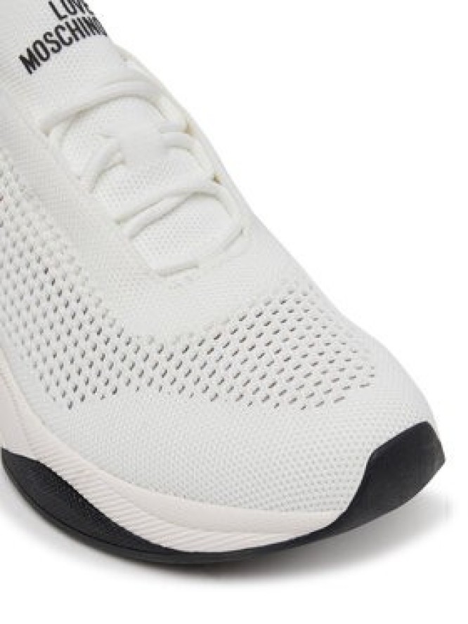 LOVE MOSCHINO Sneakersy JA15485G0MIYZ100 Biały