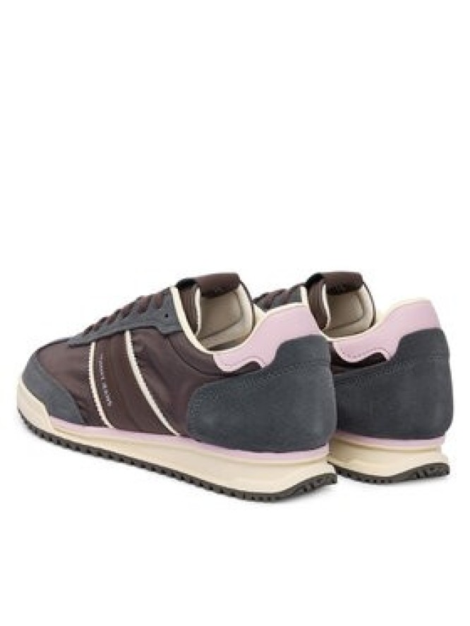 Tommy Jeans Sneakersy Tjw Low Profile Runner EN0EN02927 Czarny