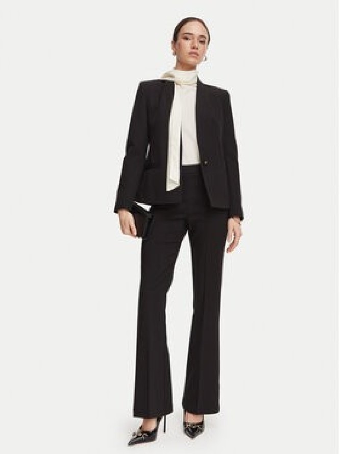 Rinascimento Marynarka CFC0130153003 Czarny Slim Fit
