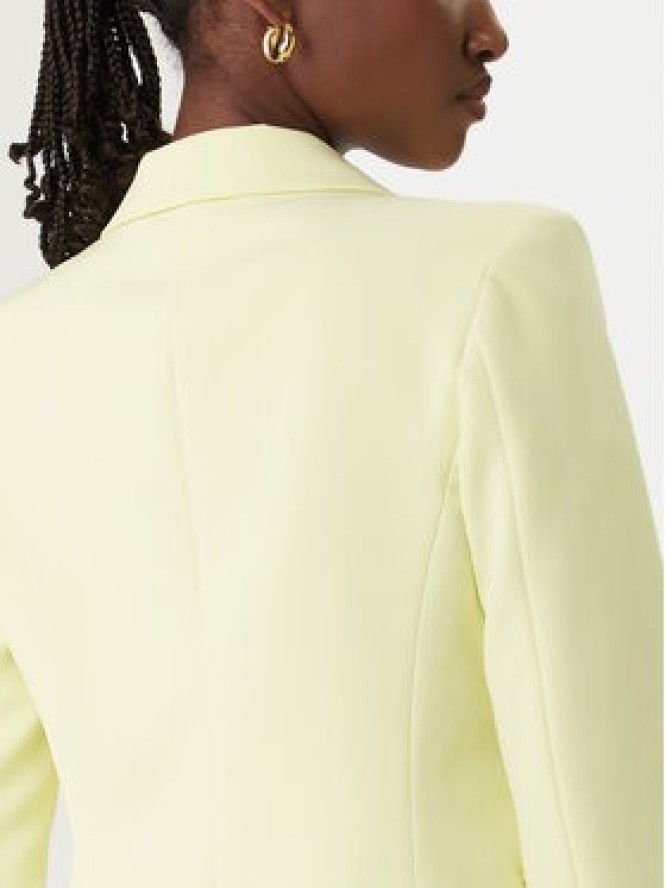 Rinascimento Marynarka CFC0128640003 Żółty Regular Fit