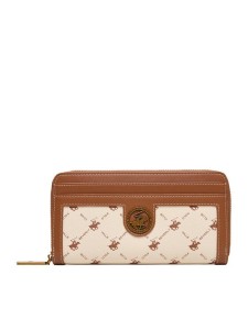 Beverly Hills Polo Club Portfel CEO-BHPC-W1-001-AW26 Kremowy