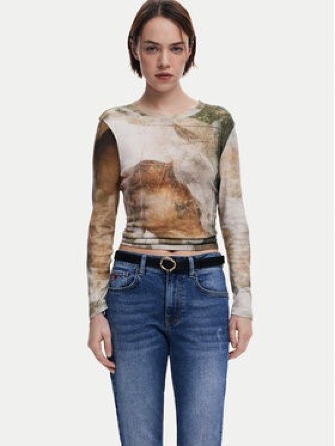 Desigual Pasek Damski 25SARL30 Czarny