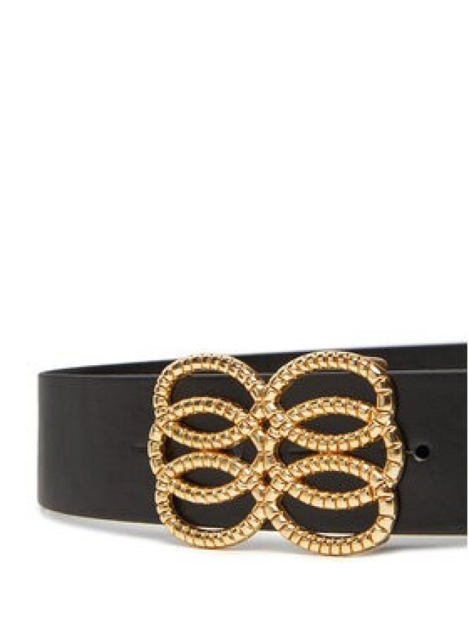 Pieces Pasek Damski Pctunja Wide Jeans Belt 17158014 Czarny