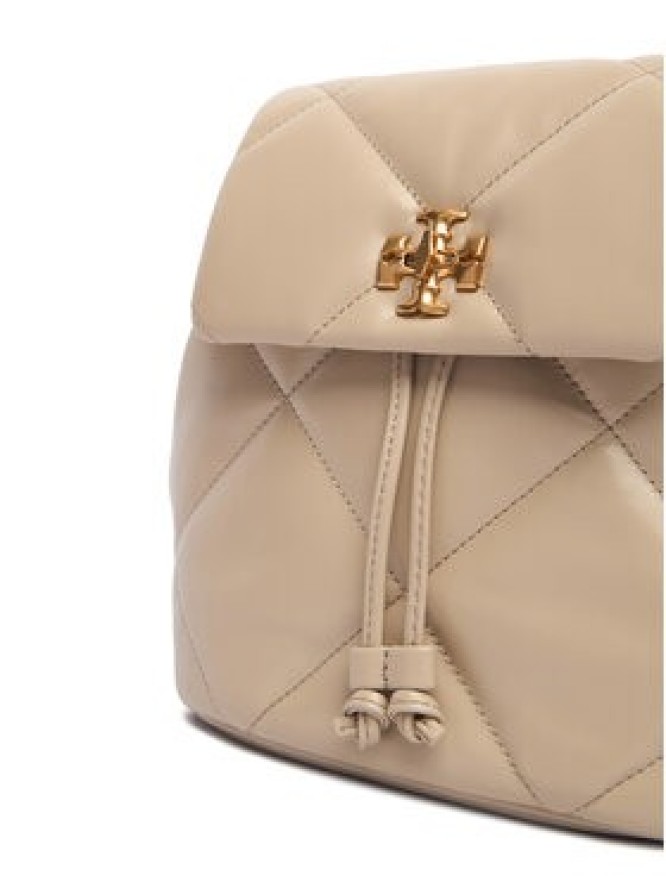 Tory Burch Plecak Kira Diamond Quilt Small Bacpack 170485 Écru