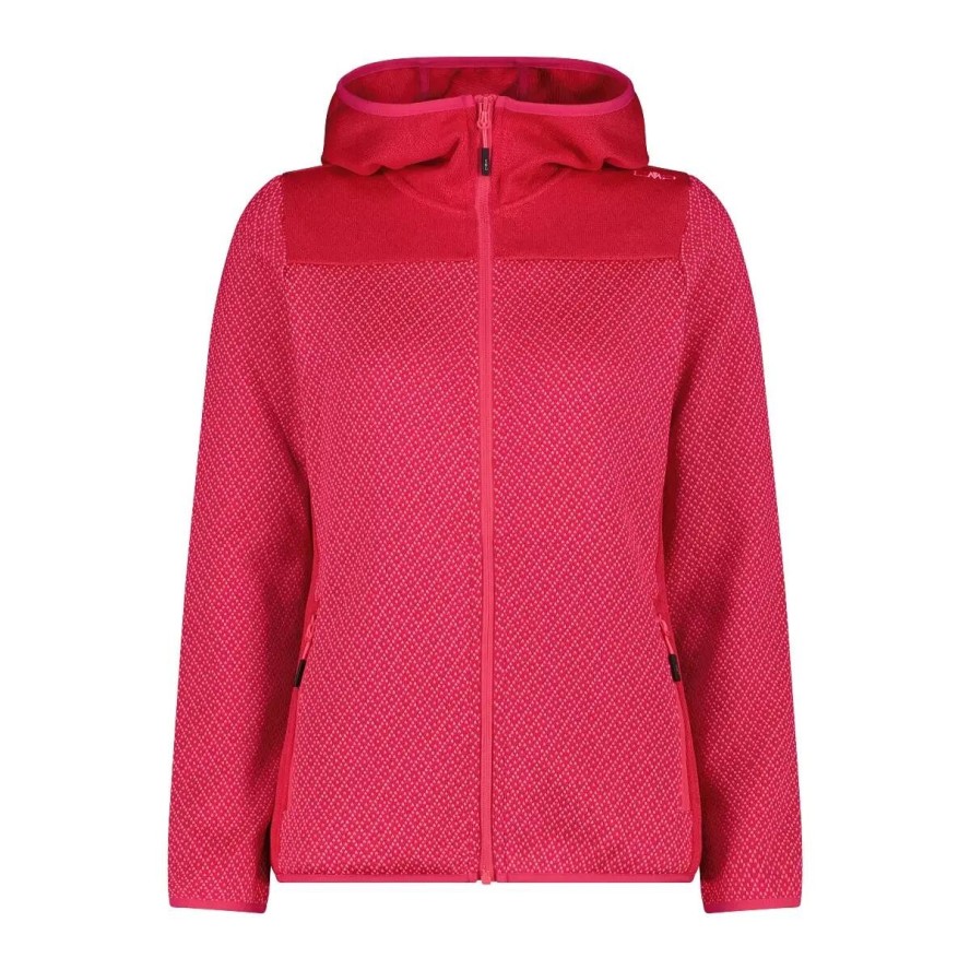 Polar z kapturem dla kobiet CMP Knit Tech