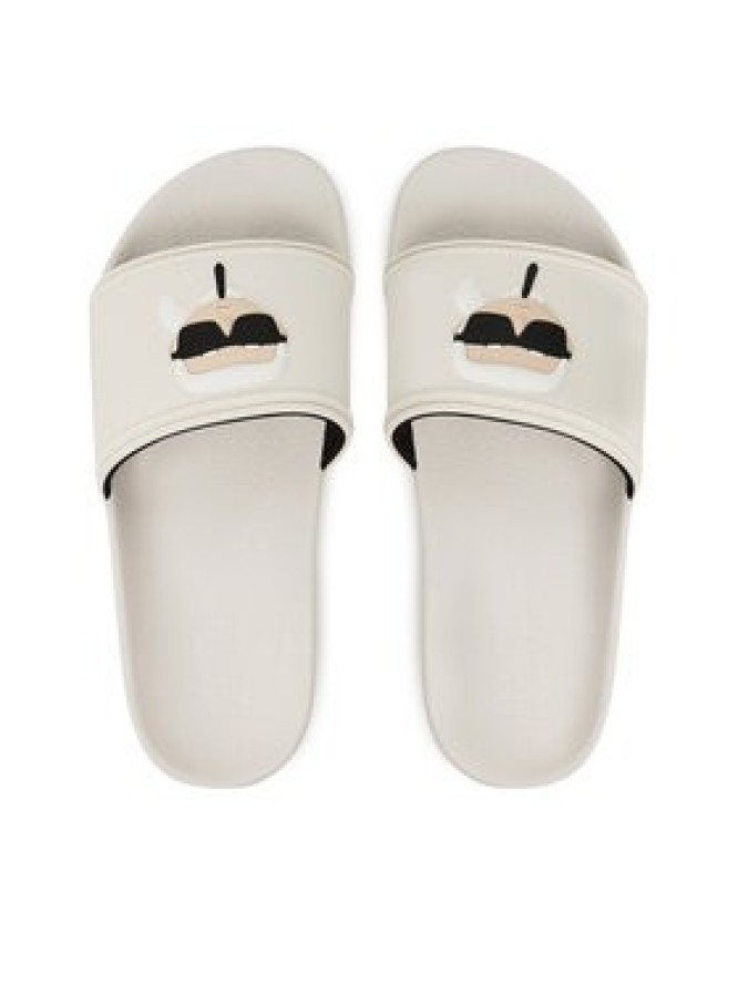 KARL LAGERFELD Klapki Kondo 2.0 KL80905A Biały