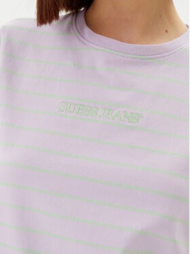Guess Jeans T-Shirt W4BI53 KCIE1 Kolorowy Regular Fit