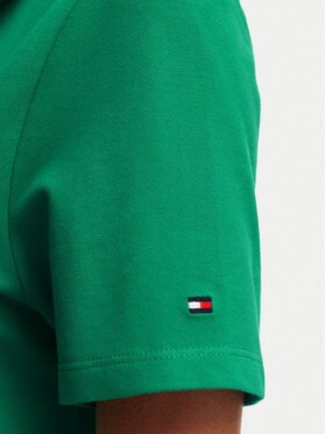 Tommy Hilfiger Sukienka codzienna 1985 WW0WW48749 Zielony Regular Fit