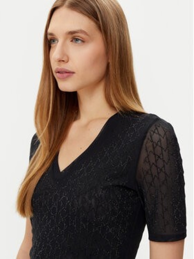 Marciano Guess Bluzka 5RGP22 6311A Czarny Regular Fit