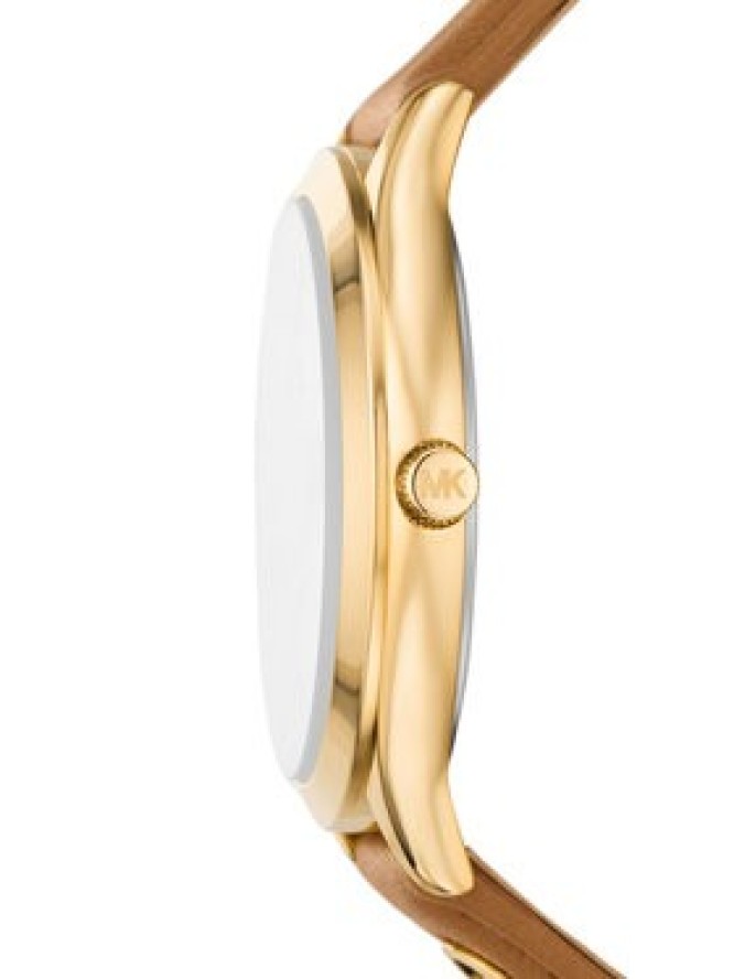 Michael Kors Zegarek Slim Runway MK7543 Brązowy