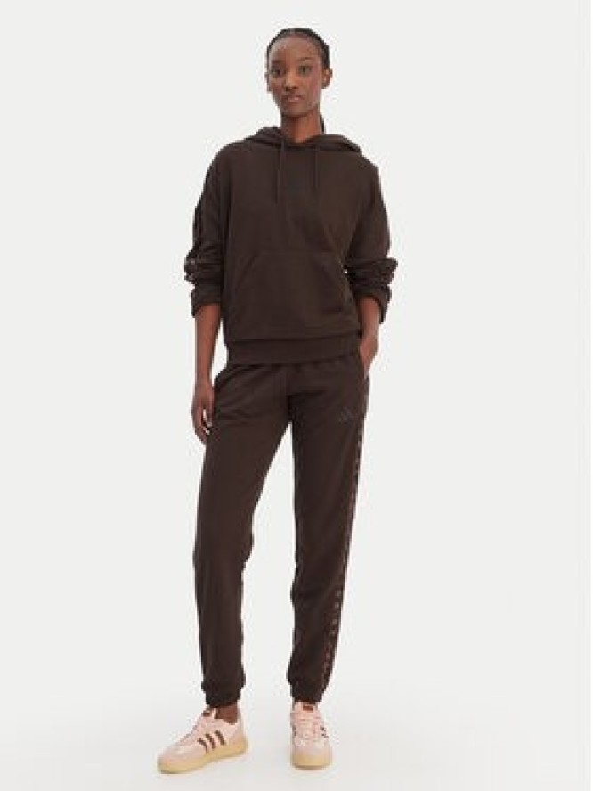 adidas Bluza Seasonal Essentials Leopard Print KA4683 Brązowy Loose Fit