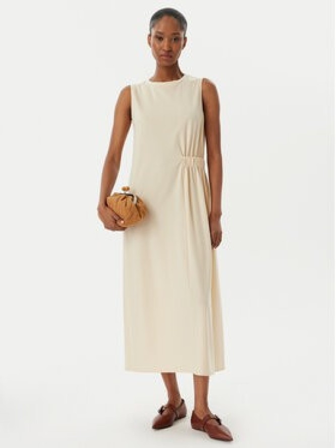 Weekend Max Mara Sukienka letnia Tenebre 2515621032 Écru Regular Fit