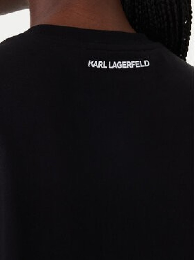 KARL LAGERFELD T-Shirt B1W17030 Czarny Regular Fit