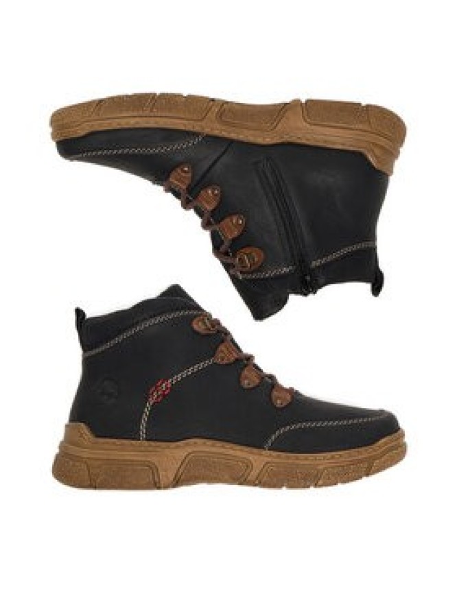 Rieker Trzewiki CEO-72313-00 Czarny