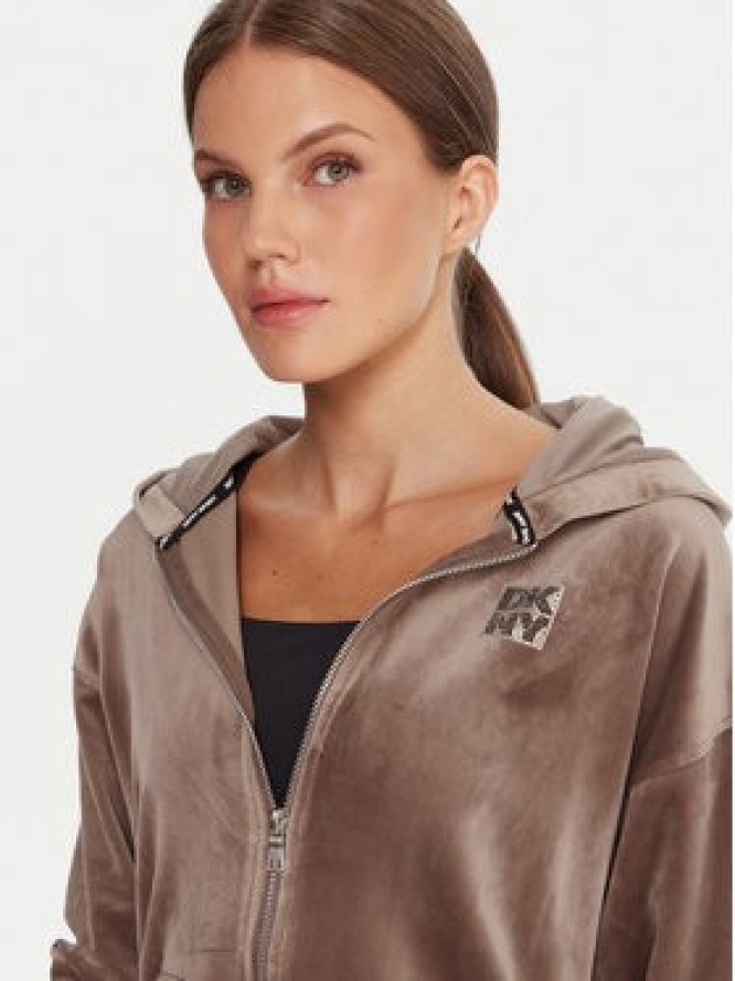 DKNY Sport Bluza DP5J9642 Beżowy Regular Fit