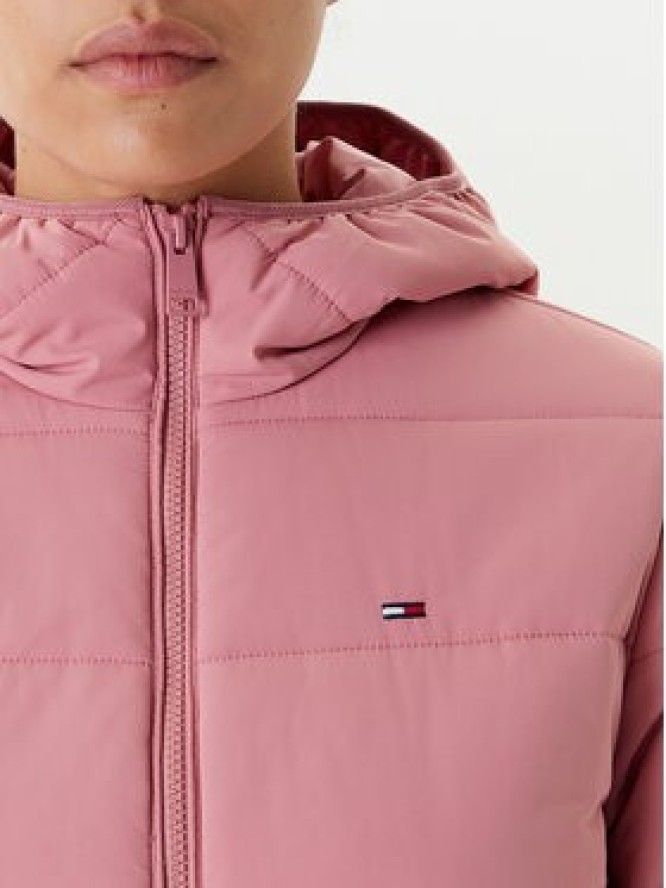 Tommy Jeans Kurtka przejściowa DW0DW20959 Różowy Slim Fit