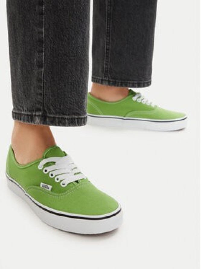 Vans Tenisówki Authentic VN000D7YFPB1 Zielony