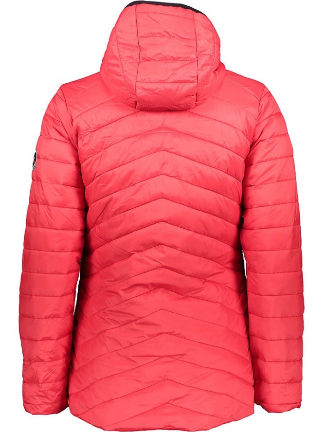 Peak Mountain Dwustronnna kurtka zimowa w kolorze czarno-czerwonym rozmiar: S