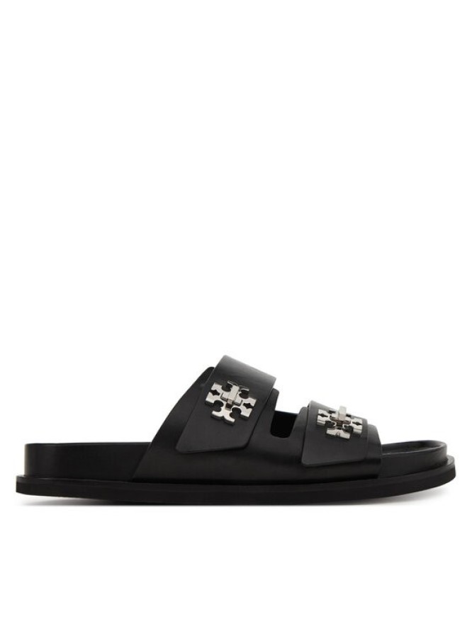 Tory Burch Klapki T Lock Sport Slide 175640 Czarny