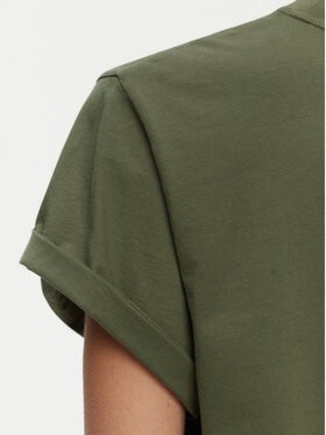 PINKO T-Shirt 104605 A2D1 V49 Zielony Regular Fit