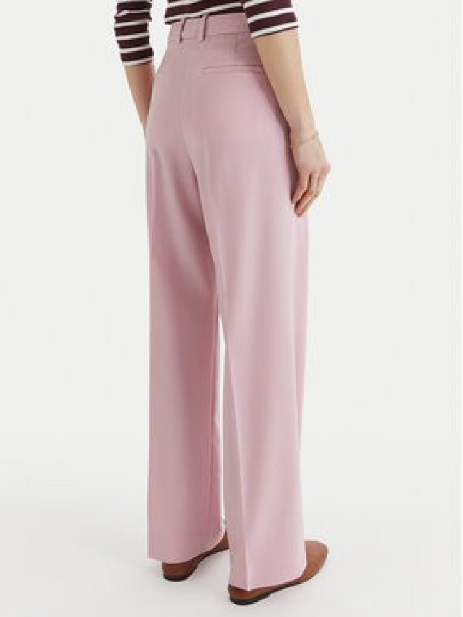 Tommy Hilfiger Spodnie materiałowe Timeless WW0WW48352 Czerwony Straight Fit