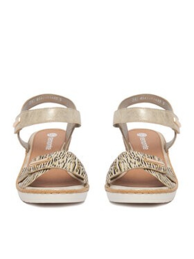 Remonte Sandały CEO-R6266-90 Złoty