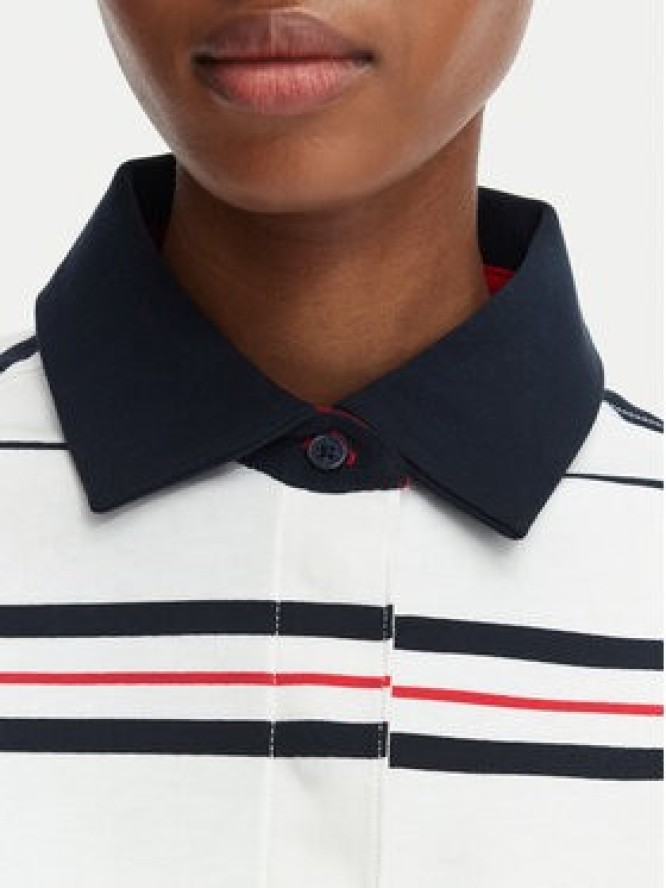 Tommy Jeans Polo DW0DW23145 Biały Regular Fit