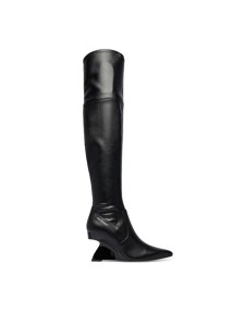 KARL LAGERFELD Kozaki Waverly KL34690 Czarny