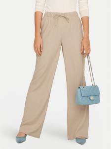 ONLY Spodnie materiałowe Goa 15363676 Beżowy Straight Fit