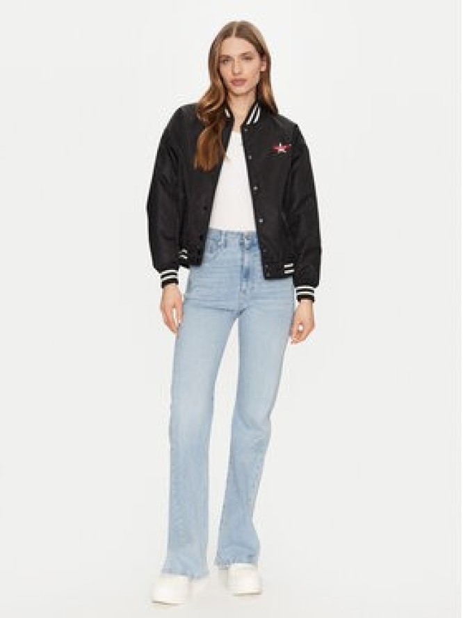 Guess Jeans Kurtka bomber W5RL43 WHAA2 Czarny Regular Fit