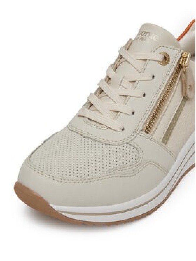 Remonte Sneakersy D0T10-80 Écru