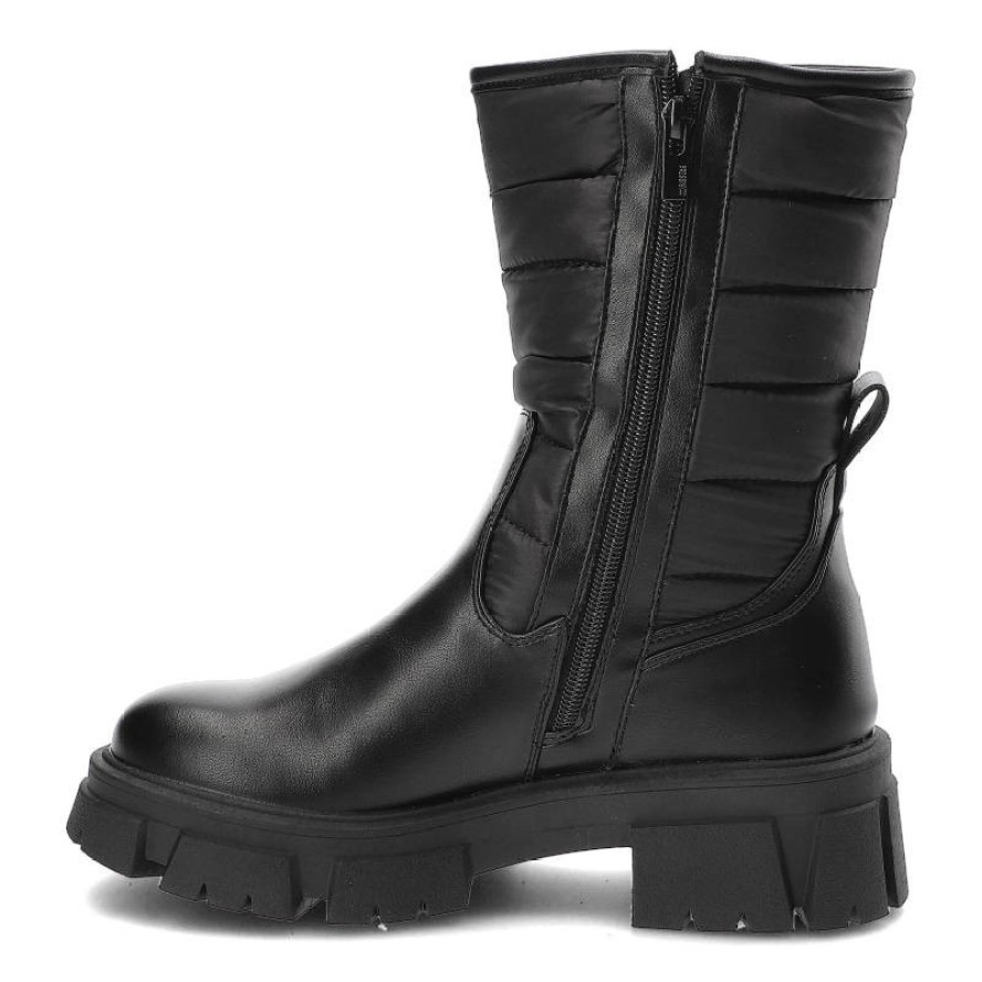 Czarne Kozaki Big Star Modne Wygodne Buty Damskie