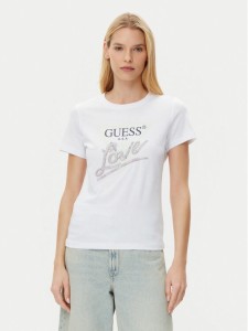 Guess T-Shirt W5GI05 I3Z14 Biały Regular Fit
